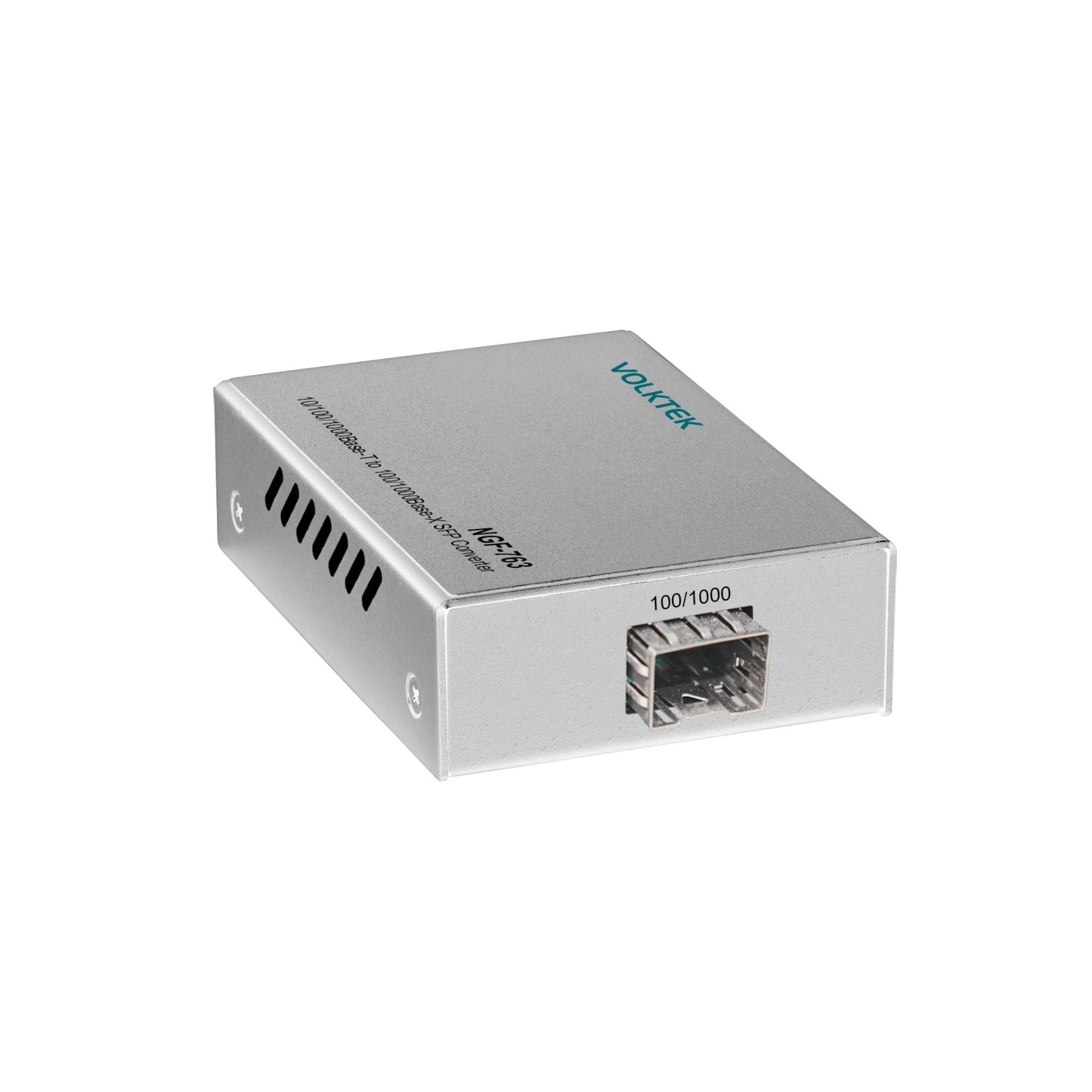 100/1000Base-TX to 100FX/1000BASE-X SFP Fiber Converter - NGF-763
