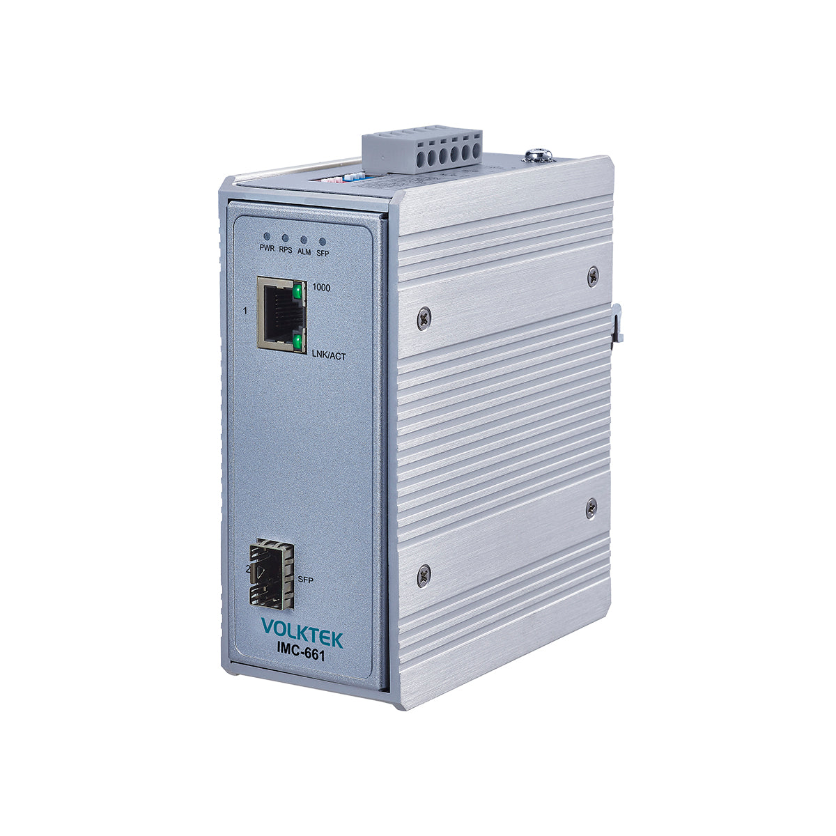 Industrial SFP to Gigabit Media Converter - IMC-661