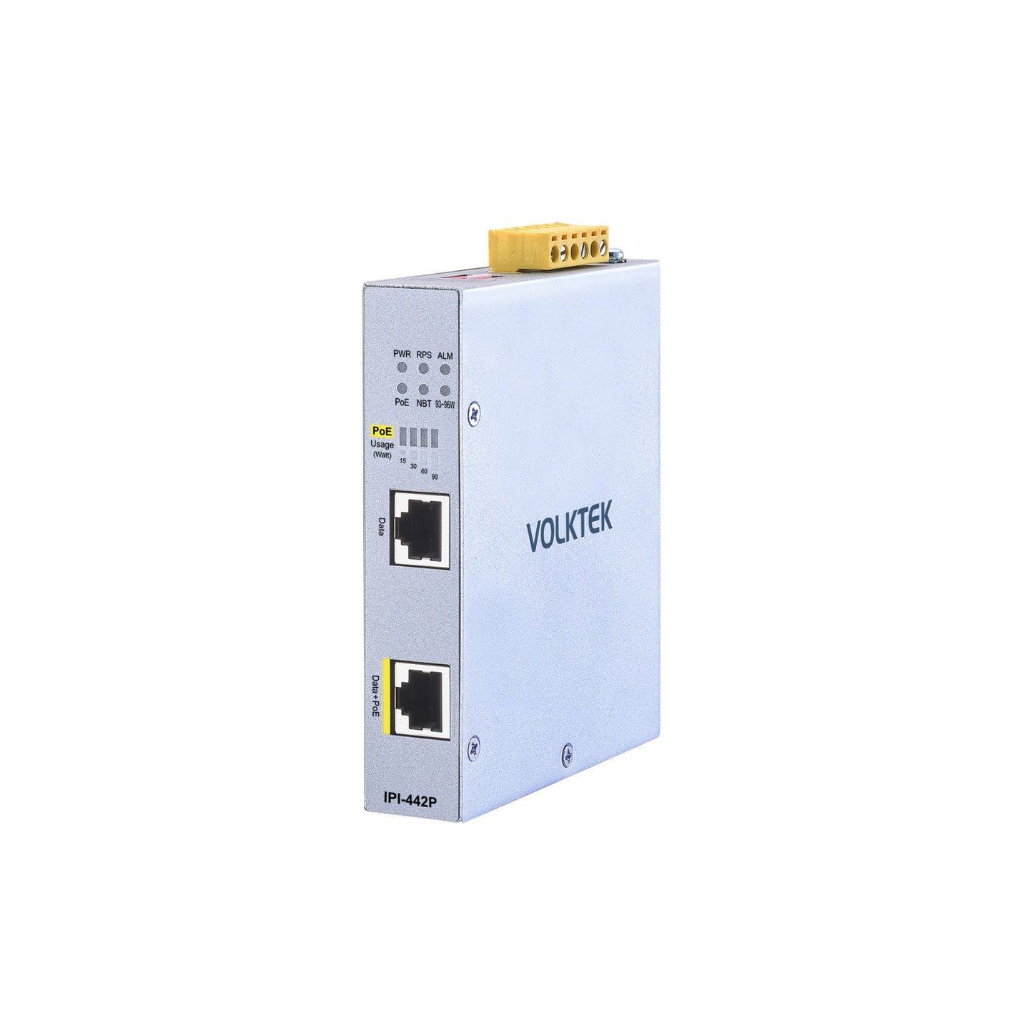 工業用千兆 PoE++ Injector 網路電源供應器(60 瓦)-IPI-442P-60-I
