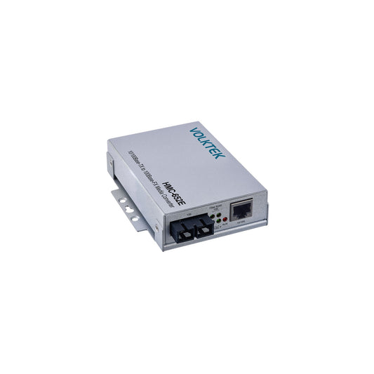 10/100Base-TX to 100FX Single-Mode SC (30km) Fiber Converter - HMC-652E-SC