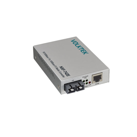 10/100Base-TX 至 100Base-FX 單模 SC（2 公里）光纖轉換器 - NXF-742E-MC