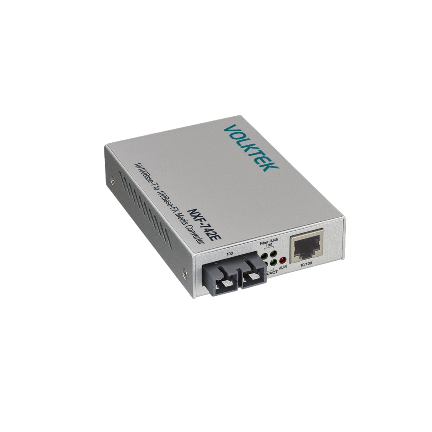 10/100Base-TX 至 100Base-FX 單模 SC（30 公里）光纖轉換器 - NXF-742E-SC