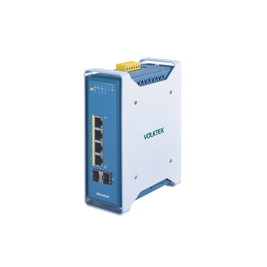 6埠工業千兆PoE+導軌式交換器 -INS-8424P