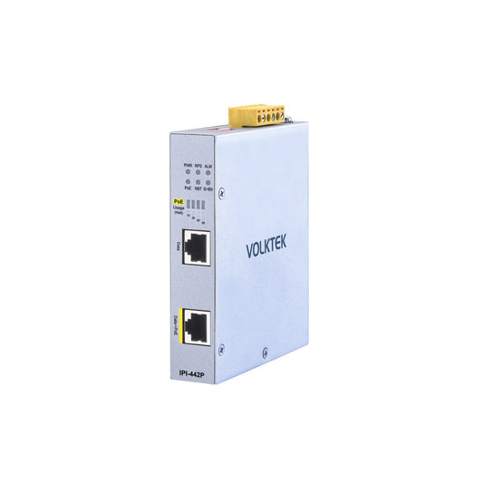 工業用千兆 PoE++ Injector 網路電源供應器（60 瓦）-IPI-442P-60-I